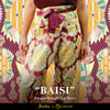 ANITA FASHION - Filagen Straight Lay Pants Baisi : Burgundy