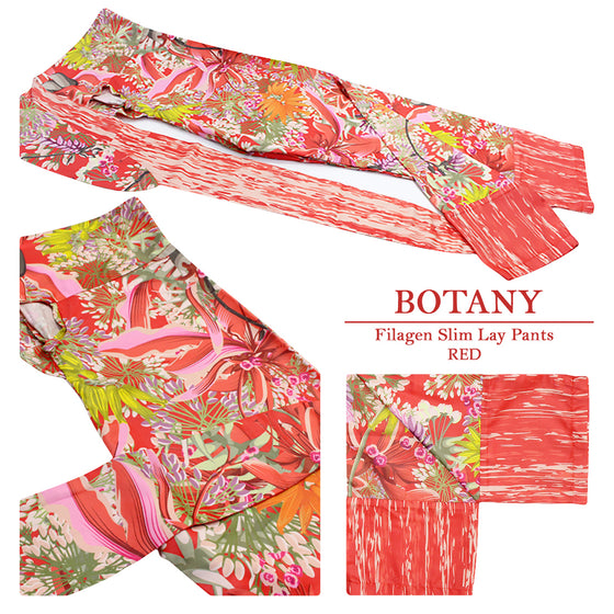 ANITA FASHION - Filagen Slim Wrap Pants Botany : Red
