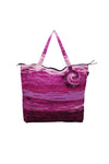 Anita Foldable Bag L - Wave : Pink