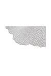 ANITA HOME - Placemat Round Leaf : Silver