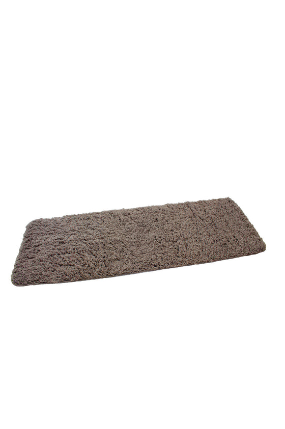 ANITA HOME - Microfiber bath mat and bedroom mat - Long 40x120 : Chocolate