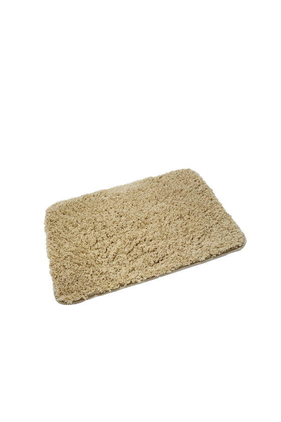 ANITA HOME - Microfiber bath mat and bedroom mat - Small 40x60 : Beige