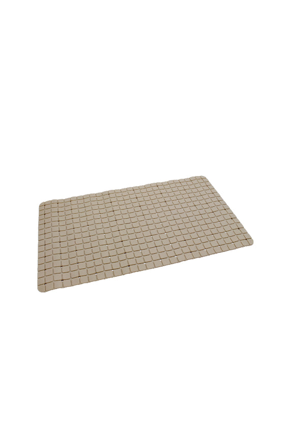 ANITA HOME - Non slip bath and shower mat : Cubic Flax