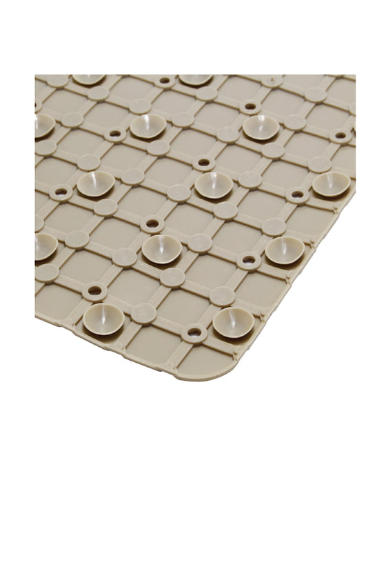 ANITA HOME - Non slip bath and shower mat : Cubic Flax