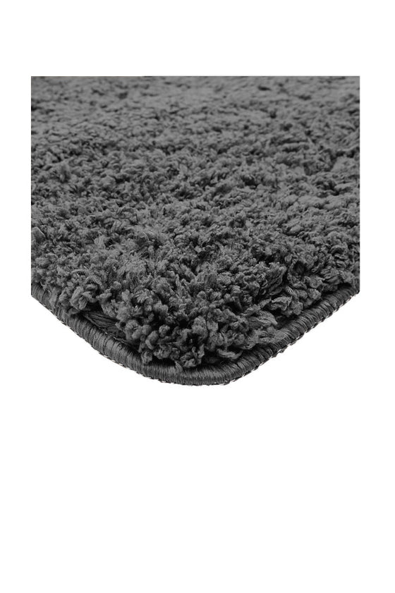 ANITA HOME - Microfiber bath mat and bedroom mat - Medium 50x80 : Chacoal