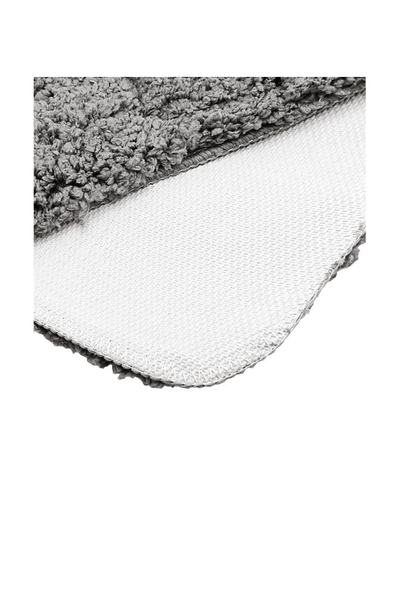 ANITA HOME - Microfiber bath mat and bedroom mat - Small 40x60 : Fog