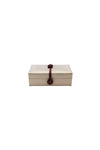 ANITA HOME - Plain Silk Jewelry Box Small : Dust