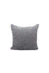 CUSHION COVER - Knit Pillow 18x18" : Ash