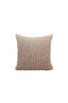 CUSHION COVER - Knit Pillow 18x18" : Flax