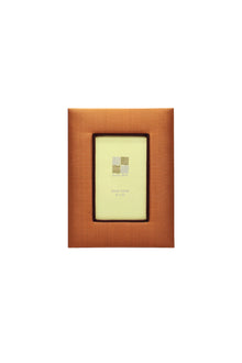  ANITA HOME - Silk Photo Frame for 4x6" photo : Burnt Orange