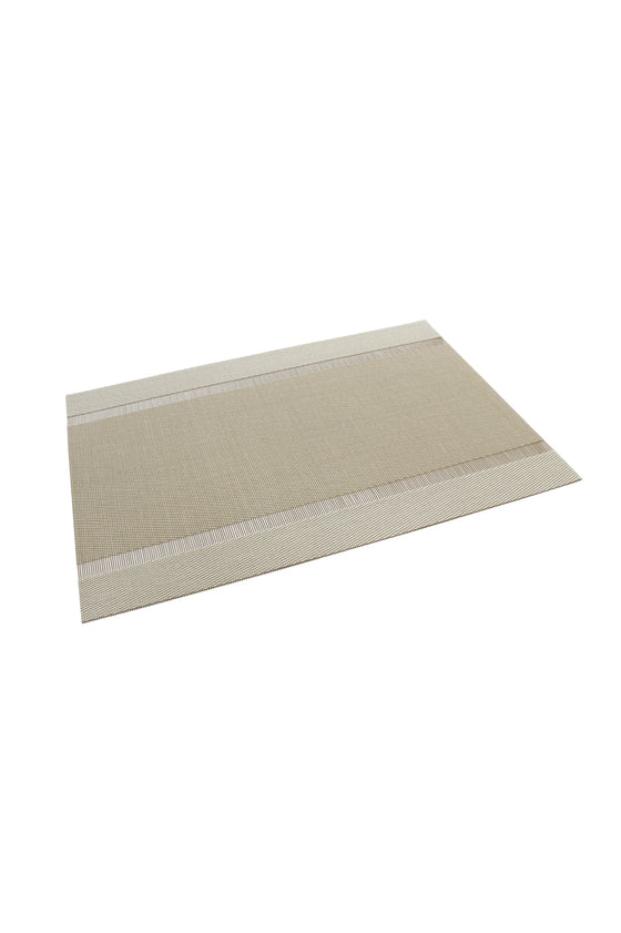 ANITA HOME - Placemat Woven Sides Tassel L : Beige