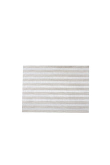  ANITA HOME - Placemat Woven Stripe Tassel L : Ivory