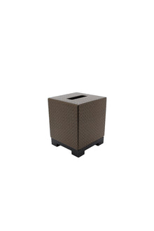  ANITA HOME - Tissue Box with Stand Weave S : Choc