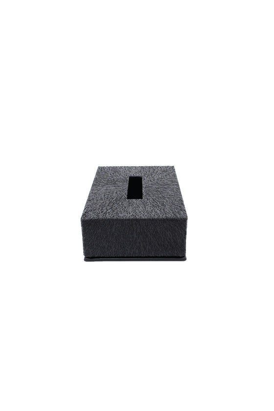 ANITA HOME - Tissue Box Metalic Root L : Black